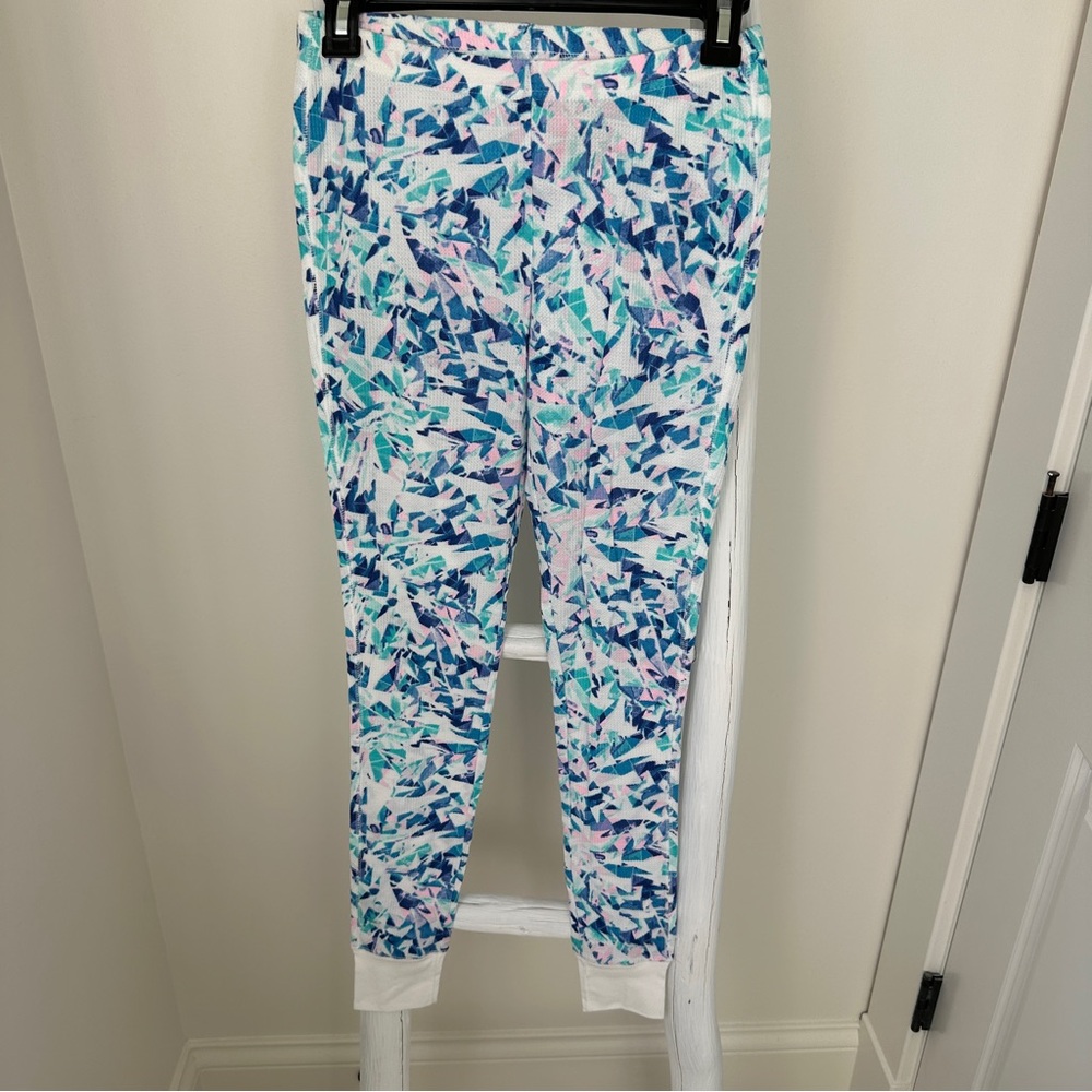 Xhilaration Women’s Abstract Print Sleepwear Pants Blue and Purple Size XS
